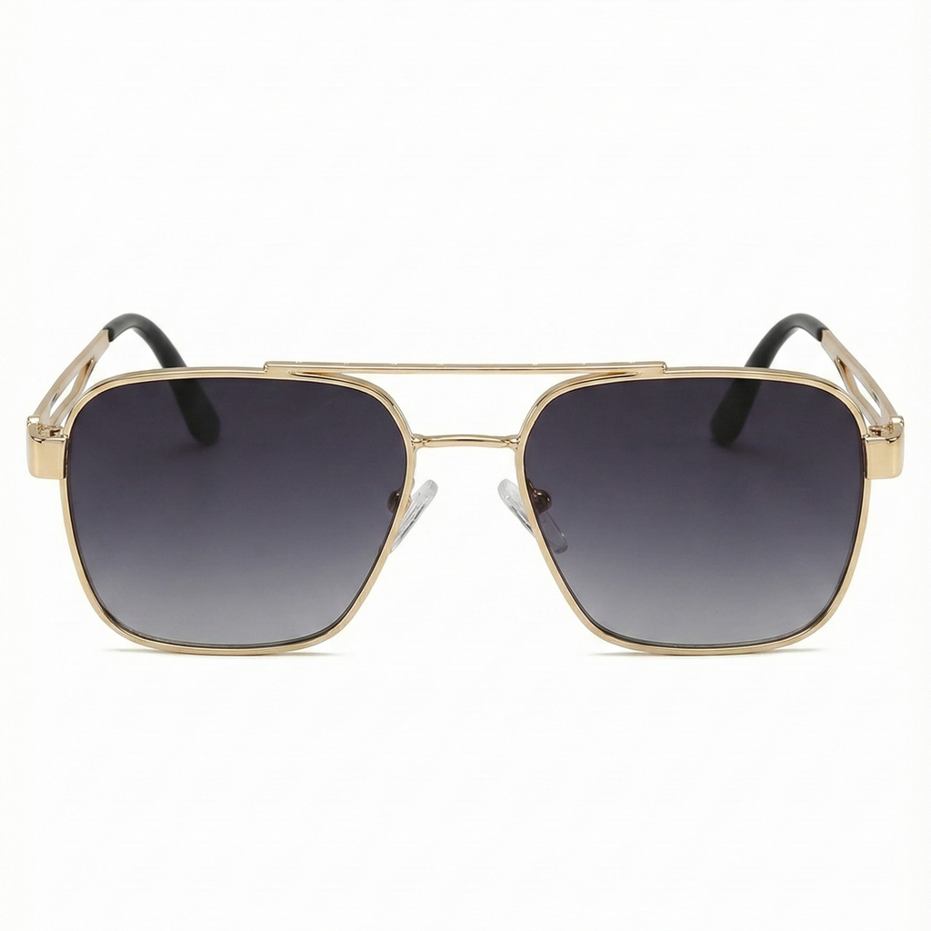 Louis Vuitton Golden Metal Double Bridge Sunglasses