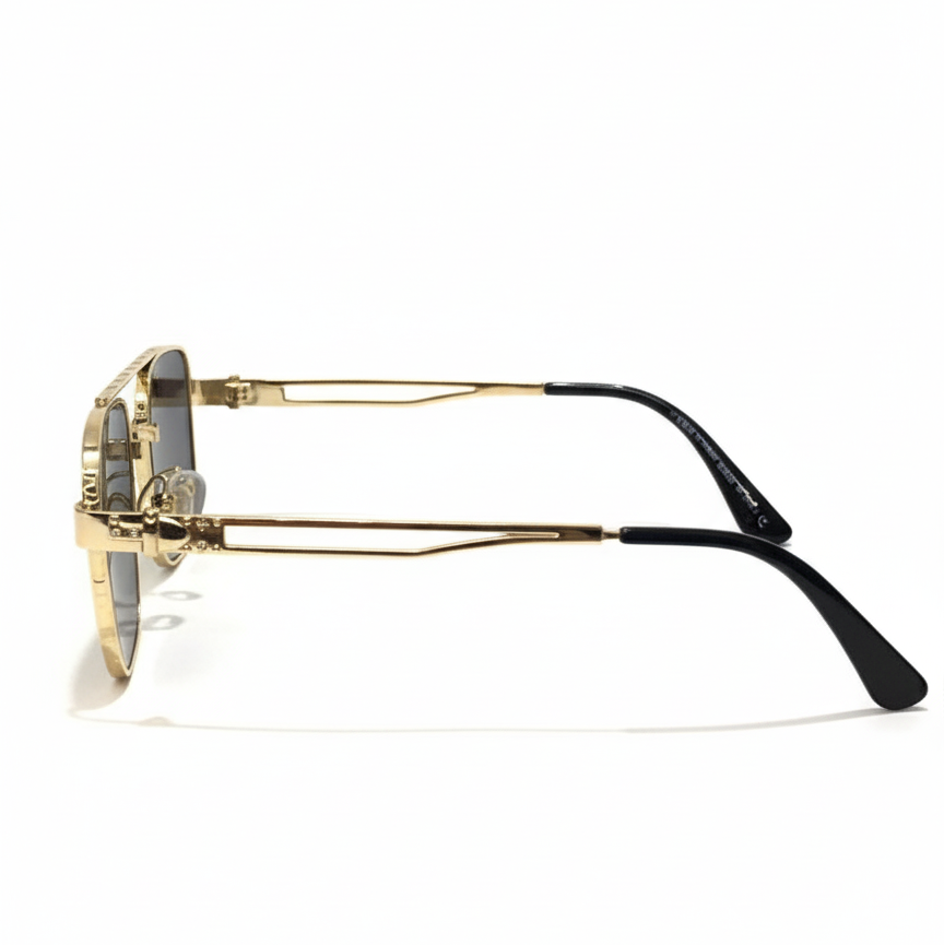 Louis Vuitton Golden Metal Double Bridge Sunglasses
