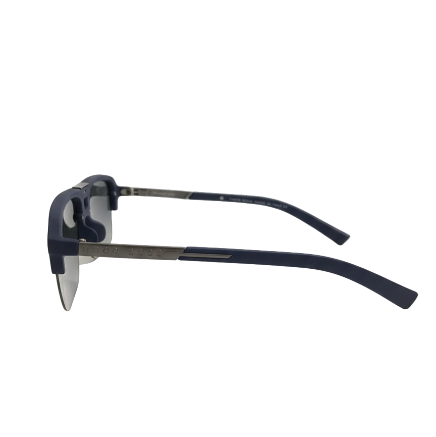 Hogu Boss Double Bridge Blue Sunglasses