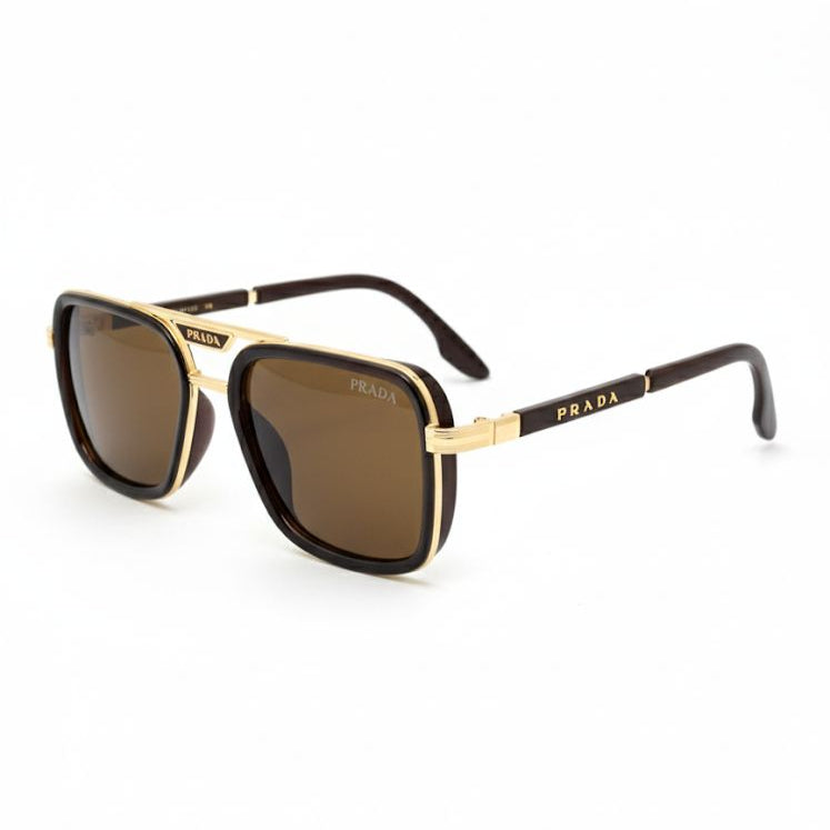 Prada Double Bridge Rectangle Sunglasses