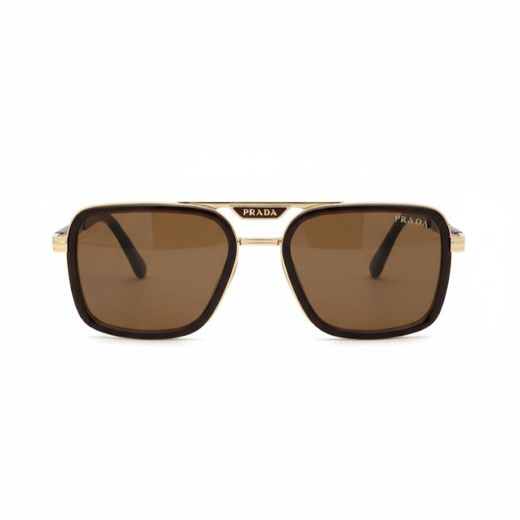 Prada Double Bridge Rectangle Sunglasses