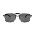 Hugo Boss Double Bridge Matte Grey Sunglasses