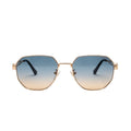 Louis Vuitton Golden Metal Blue Tint Sunglasses