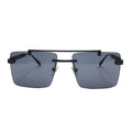 Maybach Double Bridge Rimless Sunglasses