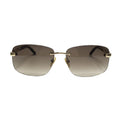 Cartier Rectangle Rimless Sunglasses