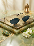Miu Miu Hexagonal Charcoal Grey Sunglasses